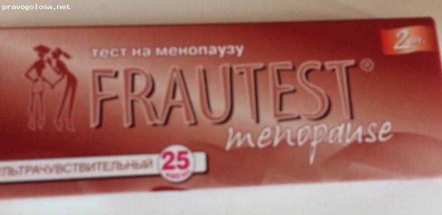 Отзыв на Тест для определения менопаузы Frautest menopause