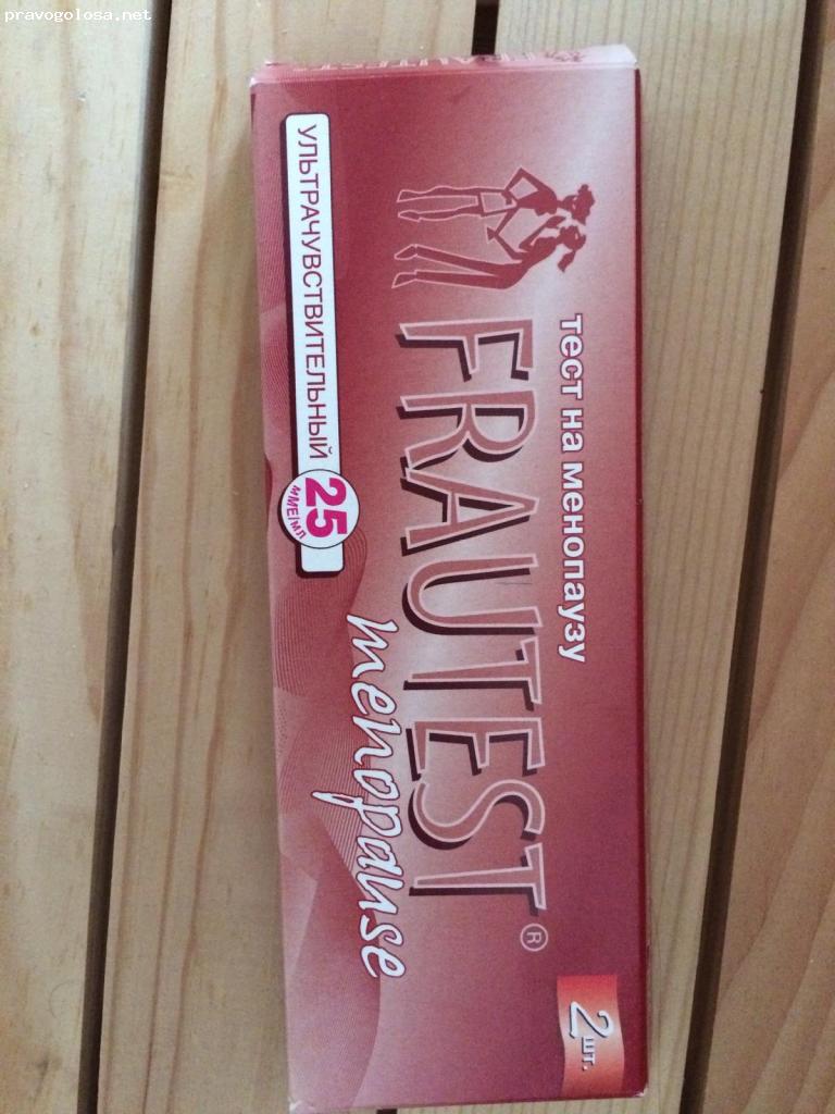 Отзыв на Тест для определения менопаузы Frautest menopause