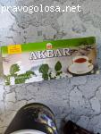 Чай Akbar "Зеленый с жасмином", 25 пак отзывы