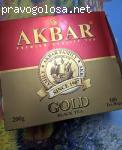 Чай черный Akbar Gold "Красно-золотой", 100 пак отзывы