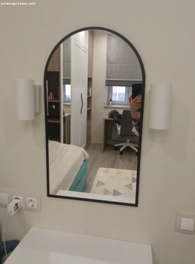 Отзыв на Настенное зеркало арка Wellsee 7 Rays Spectrum 172201660