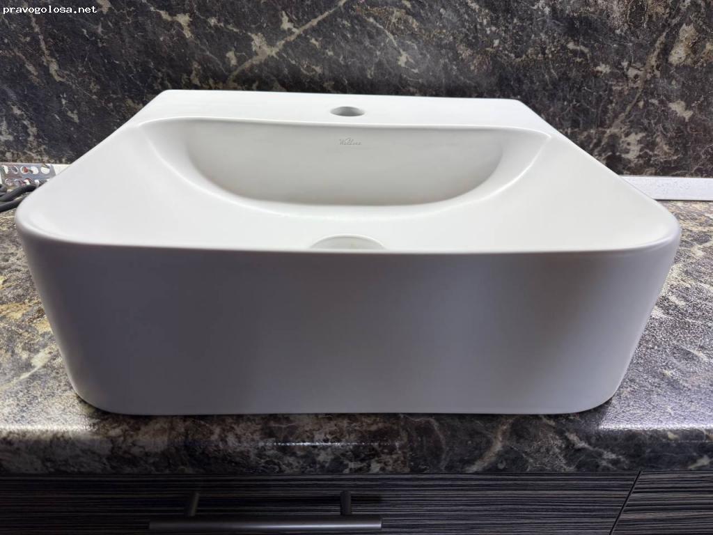 Отзыв на Wellsee Clermont Раковина (мат.бел) с донным клапаном 302606000