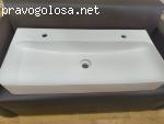 Отзыв на Wellsee Clermont раковина (мат.бел) 100см с донным клапаном 302618000