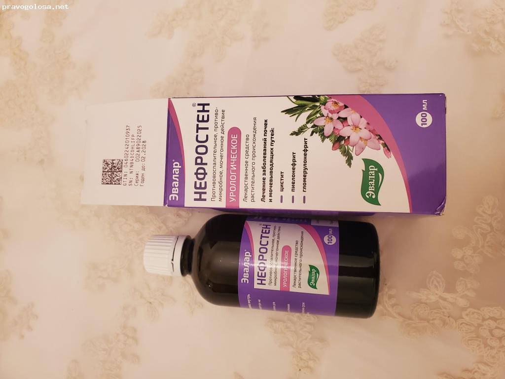 Отзыв на Растительное  урологическое лекарство Нефростен