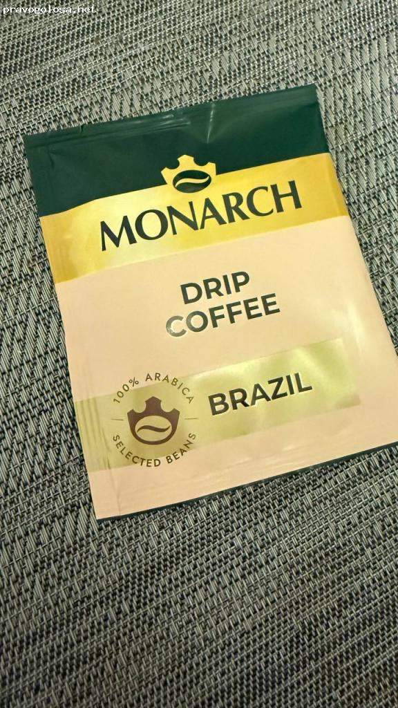 Отзыв на Monarch Drip Coffee Brazil