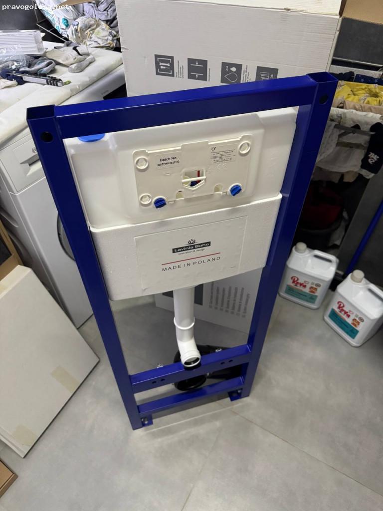 Отзыв на Инсталляция с подвесным унитазом-торнадо комплект 6 в 1 Lavinia Boho RelFix 20219087R