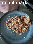 Отзыв на Протеиновая гранола «protein granola» малина-шоколад от r.a.w. life