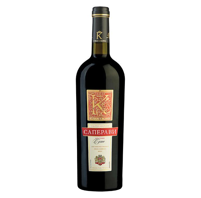 Отзыв на Вино Кубанская Корона Саперави (красное сухое)