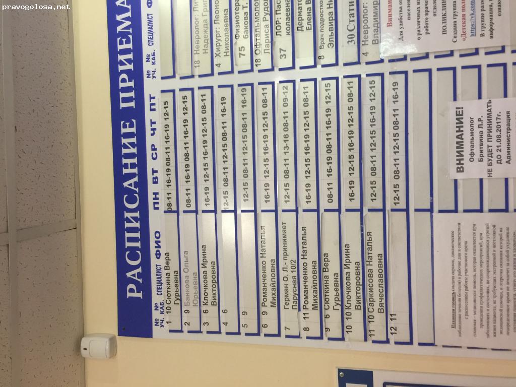 Отзыв на Городская Поликлиника 27, Детское отделение