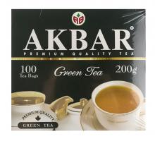 Чай Akbar Зеленый Китайский 100 пак Чай Akbar Зеленый Китайский 100 пак