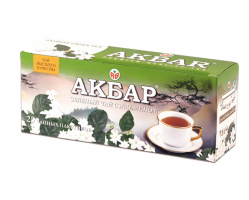 Чай Akbar Зелёный Китайский с жасмином 25 пак Чай Akbar Зелёный Китайский с жасмином 25 пак