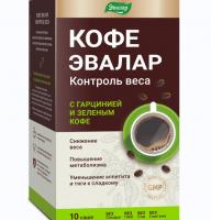 Кофе Эвалар Контроль веса (с гарцинией) Кофе Эвалар Контроль веса (с гарцинией)
