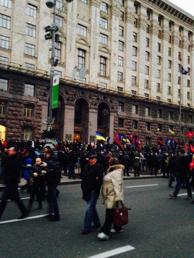 В Украине снова революция